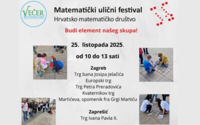 MATEMATIČKI ULIČNI FESTIVAL 2025.