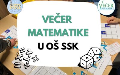 VEČER MATEMATIKE u OŠ SSK 2025.