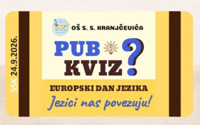 EUROPSKI DAN JEZIKA: PUB KVIZ „JEZICI NAS POVEZUJU“