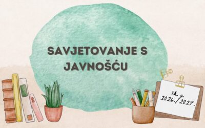 SAVJETOVANJE S JAVNOŠĆU